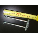 100mm 6mm Double Straight Hook